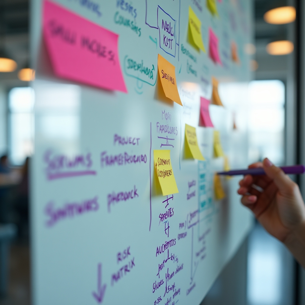 Projektmenedzsment módszertani tábla