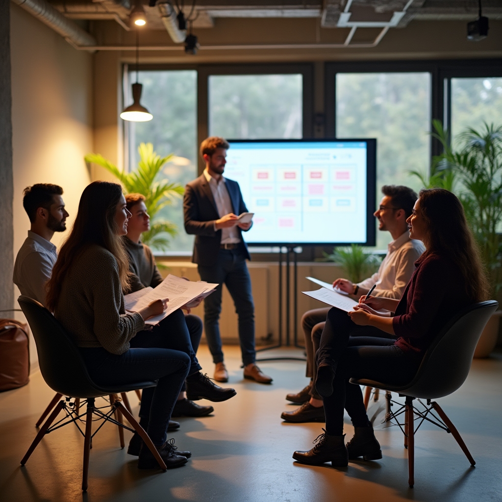 Csapatkoordinációs workshop résztvevői